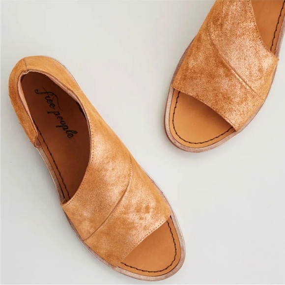 Free People Mont Blanc Shoes Rose Gold Glitter size 39 - Picture 2 of 10